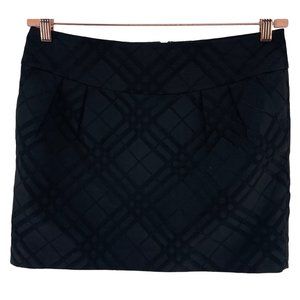 BCBGMaxazria Women's Size 8 Black Mini Skirt